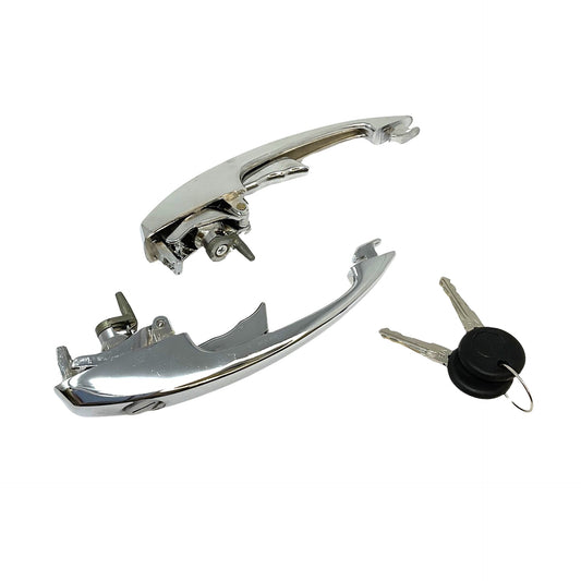 Hella Outer Door Handles w/Key for 1968-79 Beetle 98-2034-B 113898205M