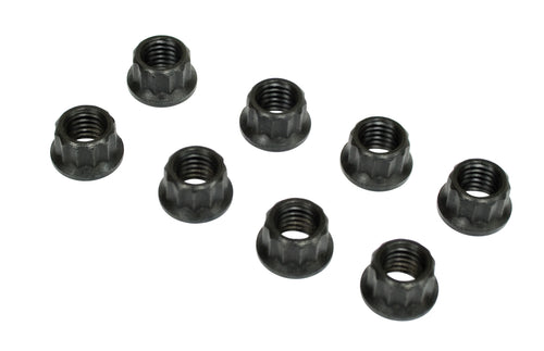 Empi 8mm-1.25 Thread 12 Point Engine Nuts - 8 Pack - 17-2988-0