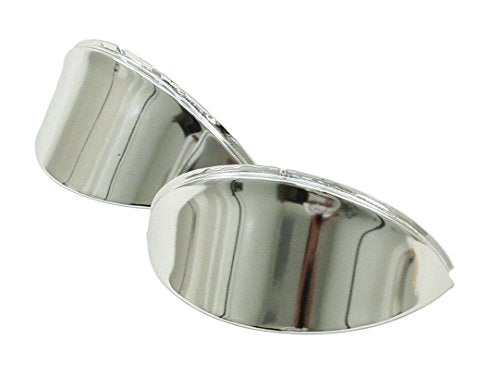 Empi Stainless Steel Headlight Eyebrows for 7 Inch Lights - Pair - 6458