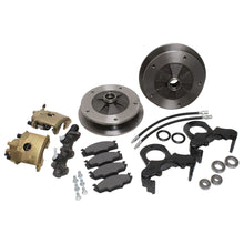 Load image into Gallery viewer, Empi 5x205 Zero Offset Front Disc Brake Kit for 68-77 Standard Beetle 22-2895-0
