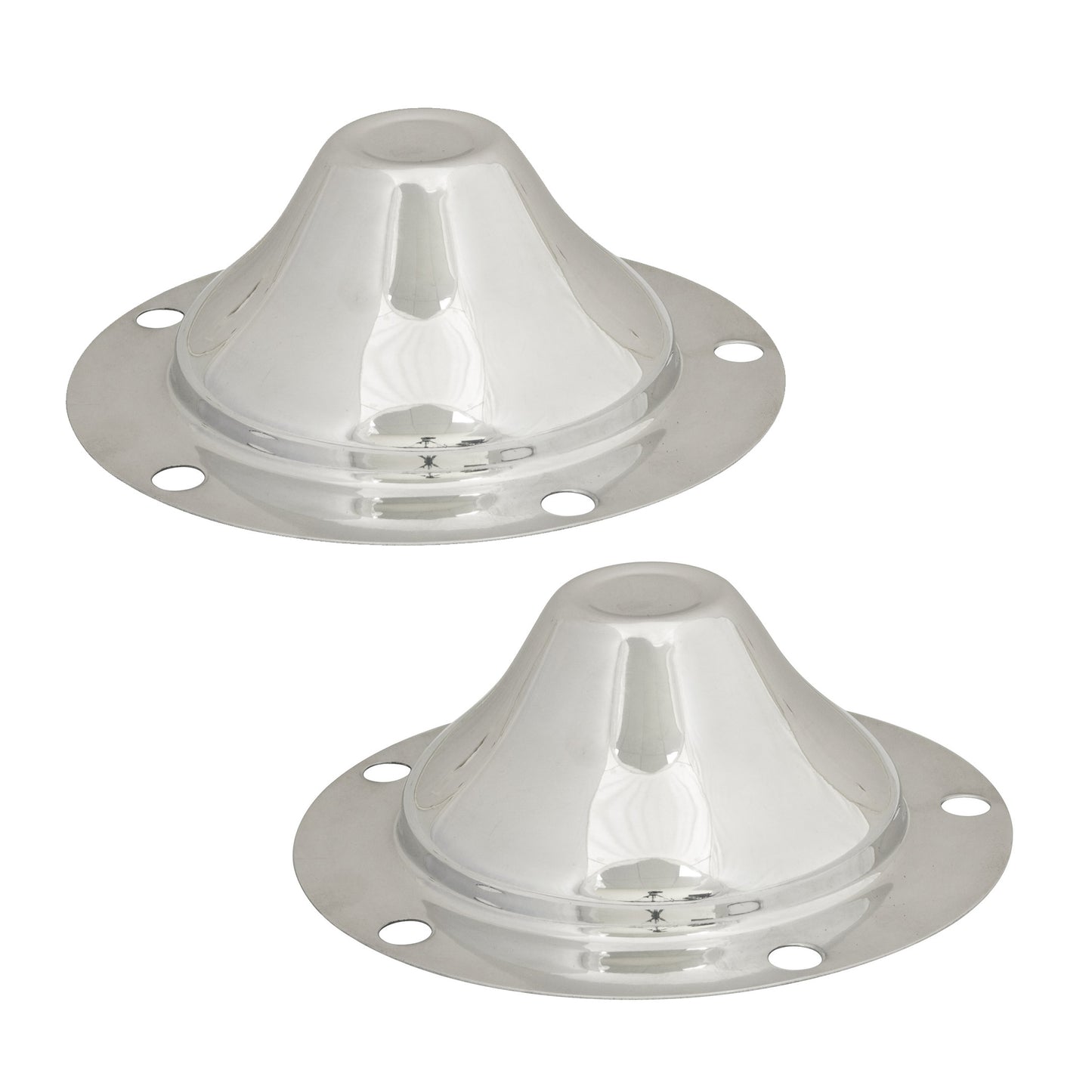 Empi 5x205 Aluminum Center Cap PAIR for Beetle Ghia Thing 18-1115-0