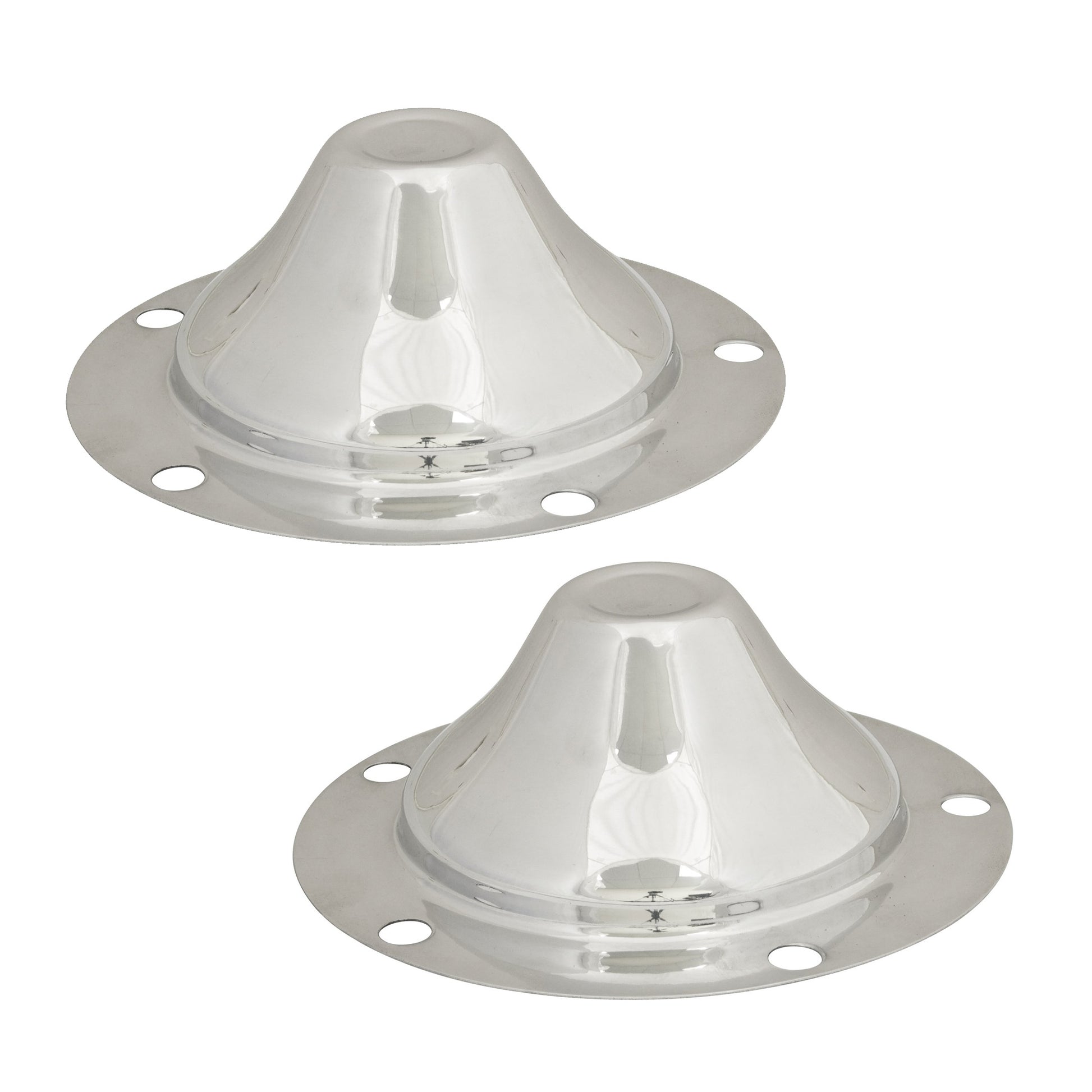 Empi 5x205 Aluminum Center Cap PAIR for Beetle Ghia Thing 18-1115-0