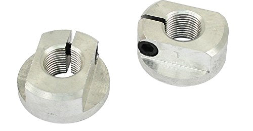 Empi Aluminum Link Pin Clamp Nuts for VW Type 1 Spindles - Pair - 9616