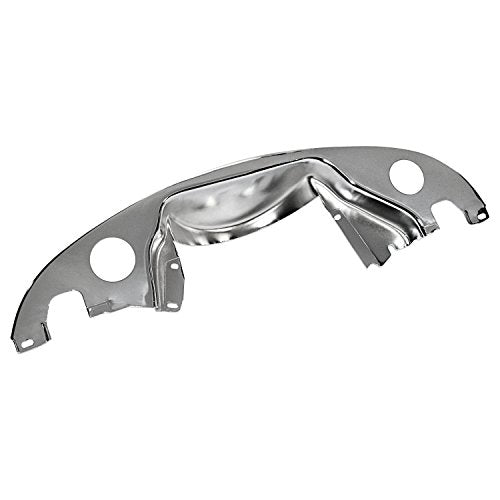 Empi Chrome Rear Engine Tin With Heater Hose With Heat Risers - 8940