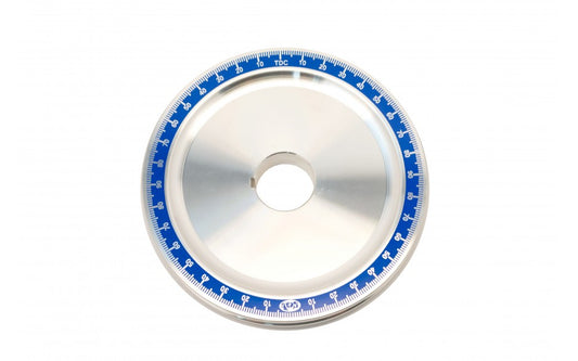 Scat Blue Billet Aluminum Degree Crank Pulley for VW Type 1 - SCT-80346B