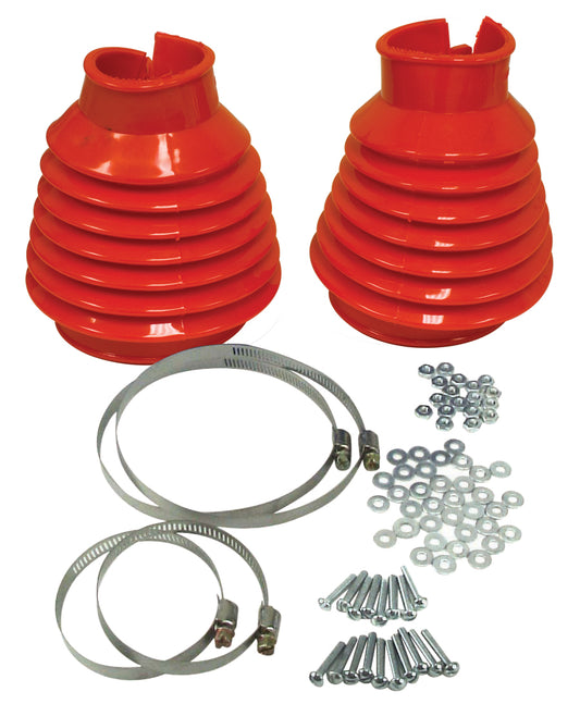 Empi Red Split Swing Axle Boot Kit for VW Type 1 - Pair - 9971