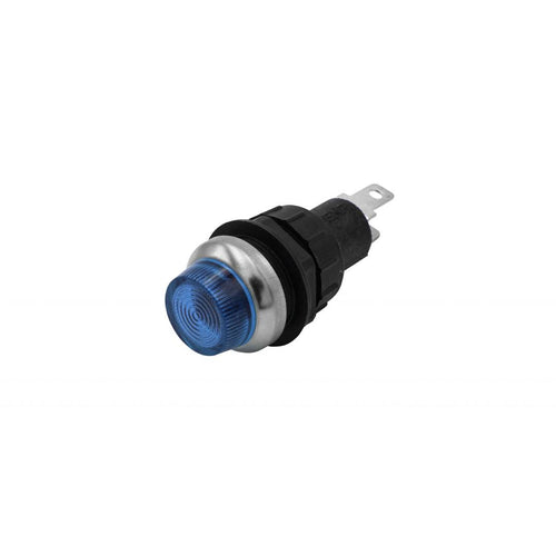 Empi Blue 12v Indicator Dash Light - Fits 3/4 Inch Hole - 9377