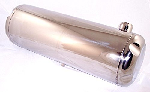 Empi 10 x 30 Inch Stainless End Fill Gas Tank 9.5 Gallons - 3897
