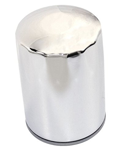 Empi Chrome Oil Filter with 3/4 -16 Thread and Anti Drain Back - 9240