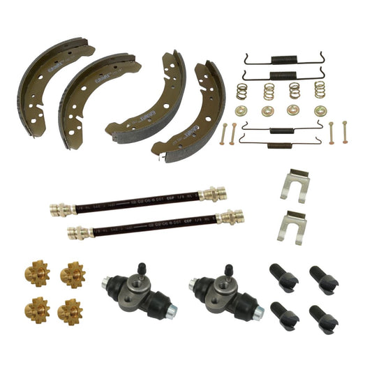 Rear Brake Shoe Rebuild Kit For 1958-1964 VW Type 1 Swing Axle Beetle - R5864