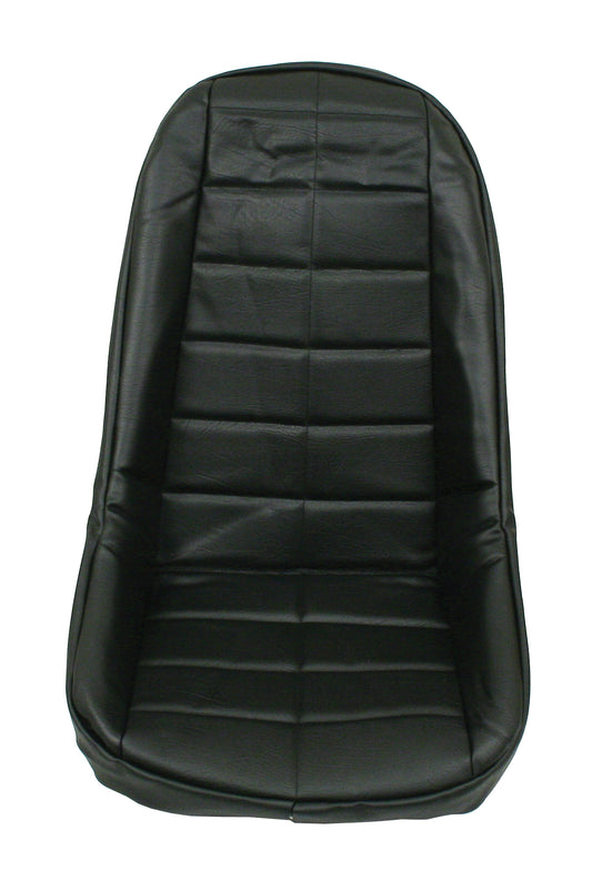 Empi Black Square Pattern Low Back Seat Cover - Each 00-3882-0