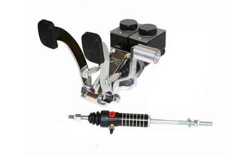 Jamar Billet Hydraulic Pedal Assembly with Roller Pedal - JBP5000TX