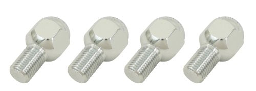 Empi 14mm Chrome Ball Seat Lug Bolts 20mm Long - 4 Pack - 9568