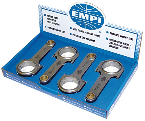 Empi H-Beam Connecting Rod Set - 5.500 Inch VW Journal - 8311