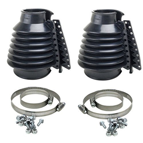 Empi Deluxe Black Split Swing Axle Boot Kit for VW Type 1 - Pair - 9984