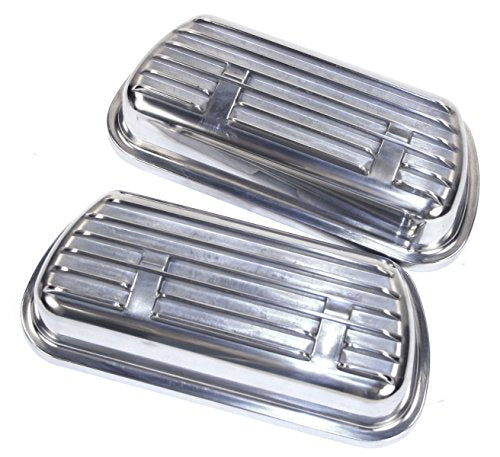 Empi Aluminum Clip-On Valve Covers for VW Type 1 - Pair - 9138