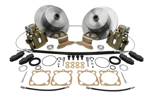 Rear Disc Brake Kit with E-Brake - Blank Rotors - For IRS 73-79     	22-2920-0