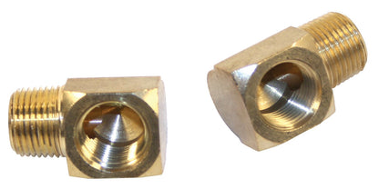 90 Degree 3/8 Inch NPT to 3/8 Inch NPT Fitting Each