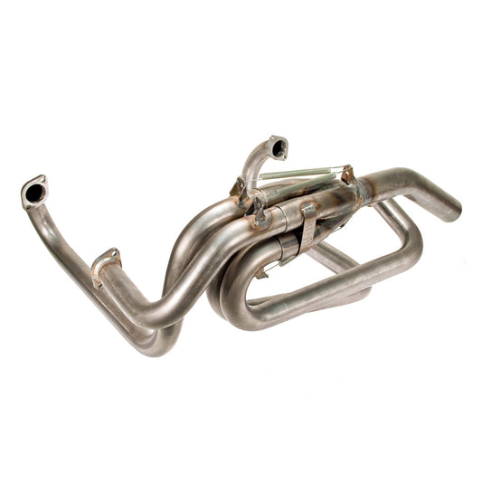 Tri-Mil 1-5/8in Raw Steel Sidewinder Exhaust - 3119R