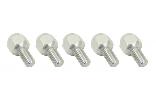 Empi 12mm Chrome Ball Seat Lug Bolts 15mm Long - 5 Pack - 9564