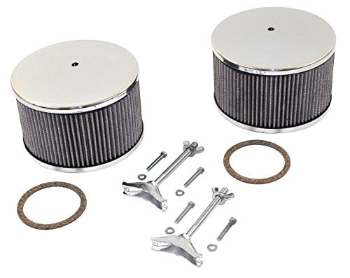Empi Kadron Air Cleaner Assembly Kit for Dual Carburetors - Pair - 8801