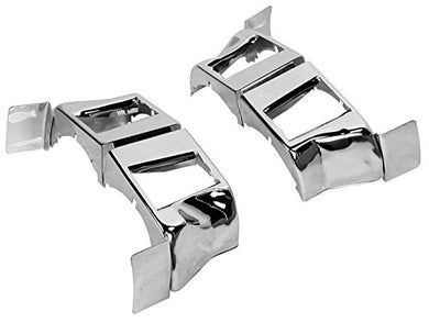 Empi Chrome Cylinder Cool Tins for VW Type 1 and Type 3 - Pair - 8933