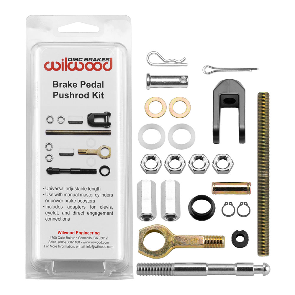 Wilwood Brake Master Cylinder Push Rod Custom Adjustable Kit - 330-13914