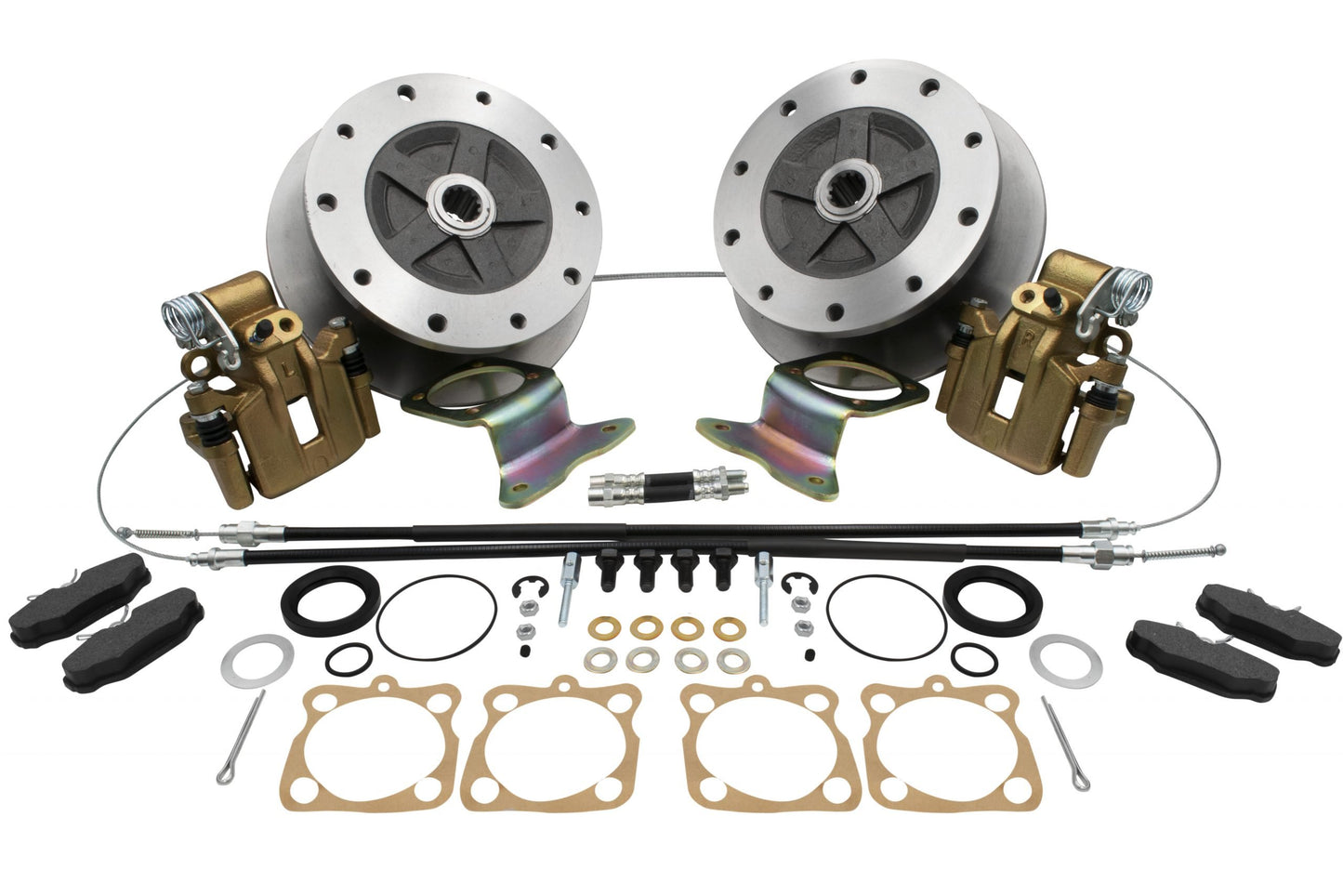 Empi 5x205mm Wide Rear Disc Brake Kit w/E Brake for Swing Axle - 2229280