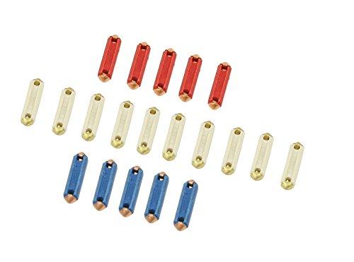 Fuse Kit Bullet Torpedo Fuses for Vintage - 10x8amp 5x16amp 5x25amp