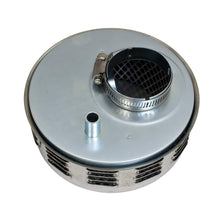 Load image into Gallery viewer, Empi Chrome Louvered Air Cleaner for Solex PICT Carbs - 2 Inch Inlet 00-8674-0
