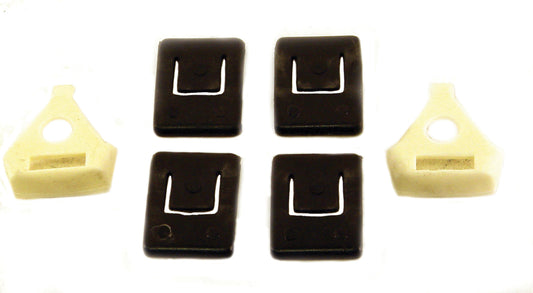 Empi Seat Rail Guide Piece Kit for 73-79 VW Type 1 111898-213 - 6 Piece - 98-8972-B