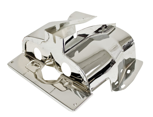 Empi Chrome Single Port Cylinder Tin Shrouds for VW Type 1 - 8878