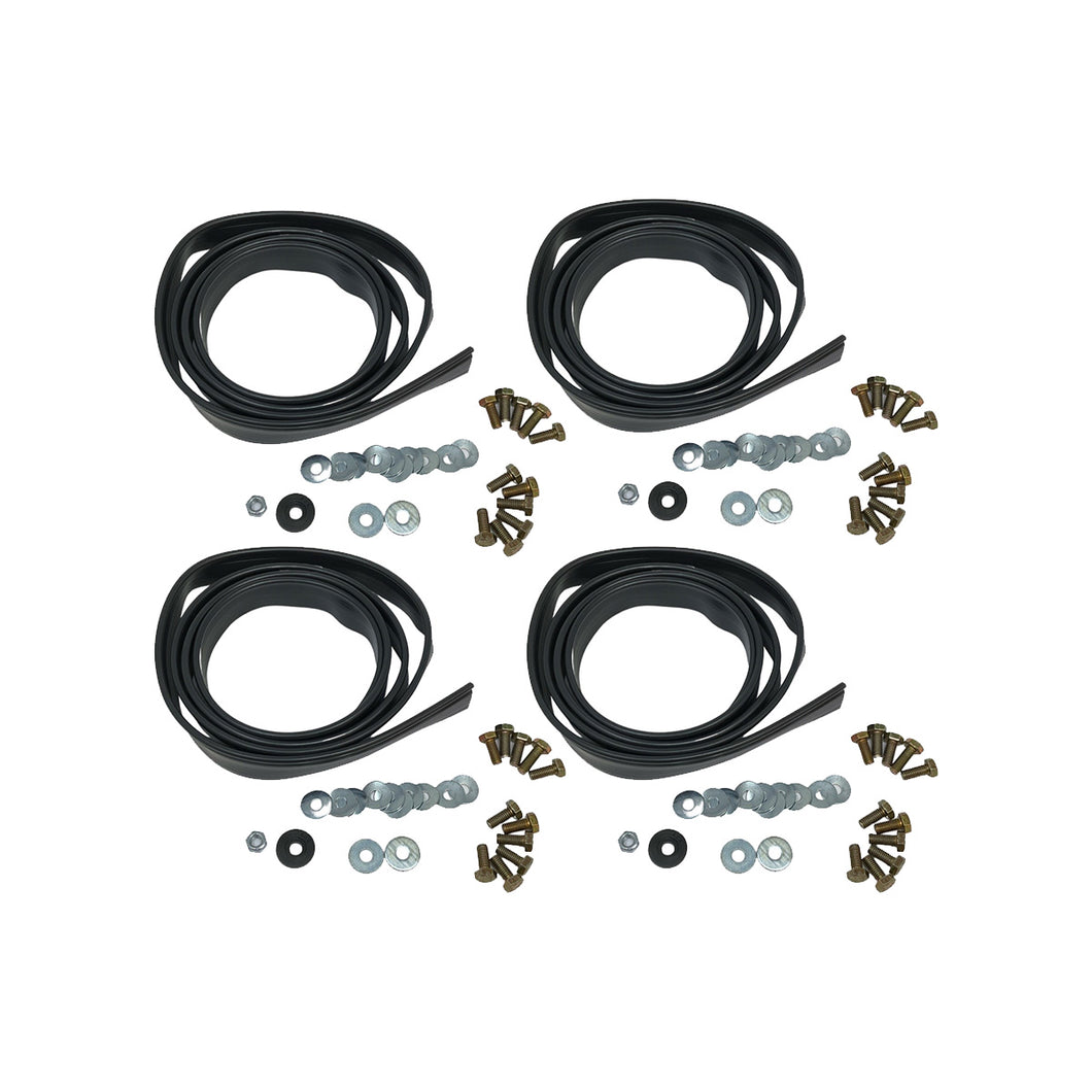 Fender Install Kit with Beading for 49-79 VW Beetle - 4 Pack - 113898022