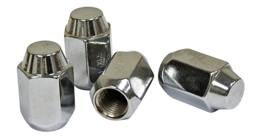 Empi 14mm Chrome Lug Nuts with Taper Seat - 4 Pack - 9519