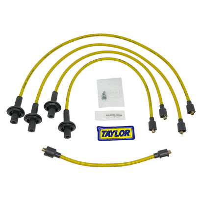 Taylor Cable 74491 Yellow 8mm Spiro-Pro Spark Plug Wires for Type 1 Beetle