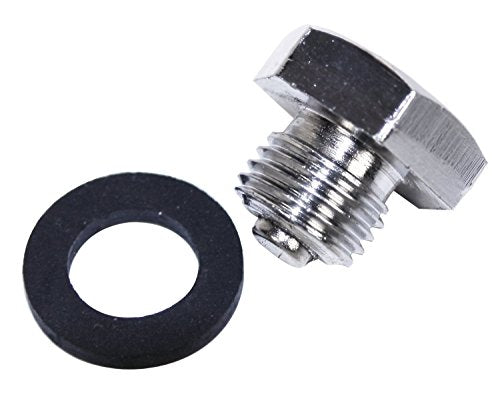 Empi Chrome Magnetic Drain Plug for VW Type 1 - 8856