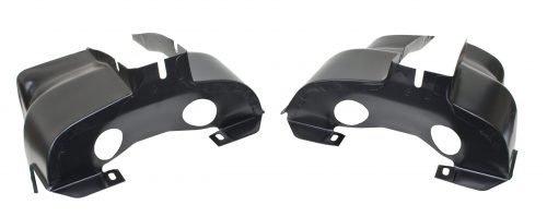 Empi Trimmed Black Dual Port Cylinder Shroud Tins for VW Type 1 - 16-9501