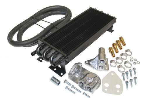 Empi Boxed 8-Pass Oil Cooler Kit with 1/2 Inch Barbed Ends - 9233
