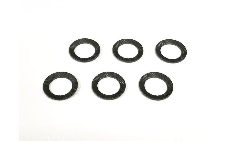 DBW 8mm Hardened Serrated Lock Washer for Type 1/2 CV Bolts - 6 Pack - 1009163