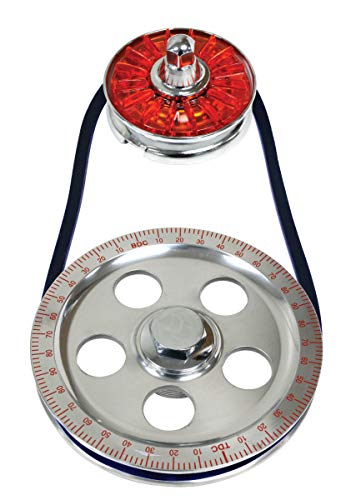 Empi Red Crank Pulley Kit for VW Type 1 - Stock Size - 8650