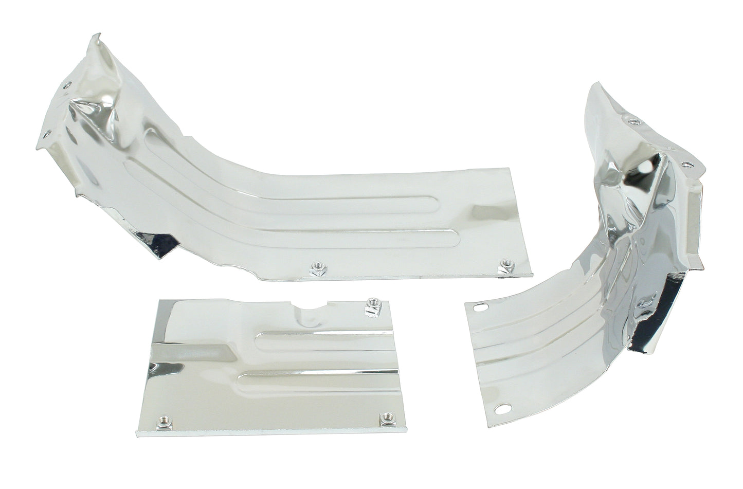 Empi Chrome Heater Box Channel Tin Kit for VW Type 1 - 8949