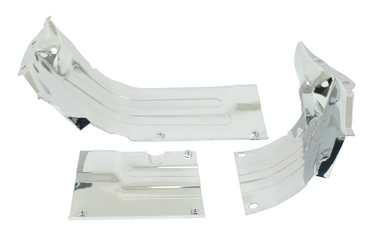 Empi Chrome Heater Box Channel Tin Kit for VW Type 1 - 8949