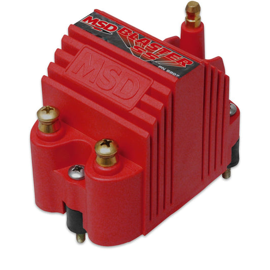 MSD Red Blaster SS Ignition Coil for 6 Series Electronic Ignitions - 8207