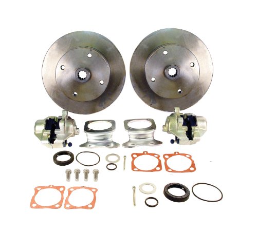 Rear Disc Brake Kit 4x130mm for 1968-79 Beetle Ghia No E-Brake - 6120