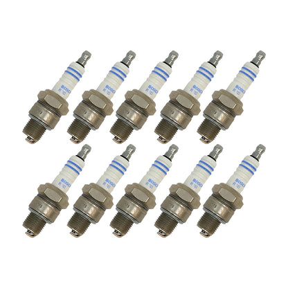 Bosch WR8AC Spark Plug 14mm 1/2 Inch Reach - 10 Pack - 7902