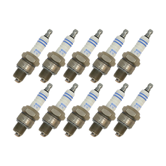 Bosch WR8AC Spark Plug 14mm 1/2 Inch Reach - 10 Pack - 7902