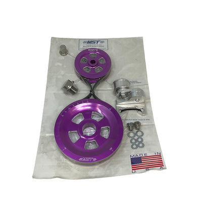 CLOSEOUT MST Renegade Billet Pulley System Purple 10400360