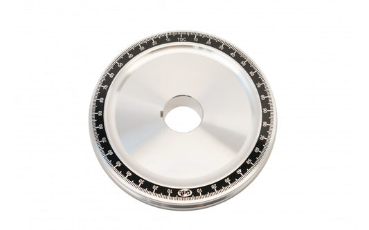 Scat Black Billet Aluminum Degree Crank Pulley for VW Type 1 - 80346