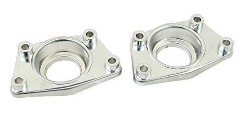 Empi IRS Chrome Spring Plate Torsion Caps for VW Type 1 - Pair - 9569