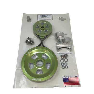 CLOSEOUT MST Green Serpentine Pulley Kit for VW Beetle - 10400340
